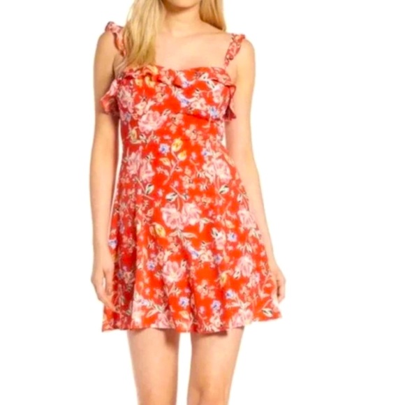 ASTR The Label Floral Mini Dress - Picture 2 of 6